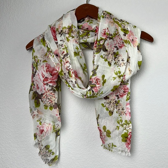 Cost Plus World Market Accessories World Market Floral Scarf Poshmark